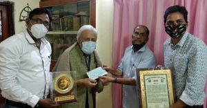 देश के नामचीन साहित्यकार विनोद कुमार शुक्ल को जनकवि नागार्जुन स्मृति सम्मान